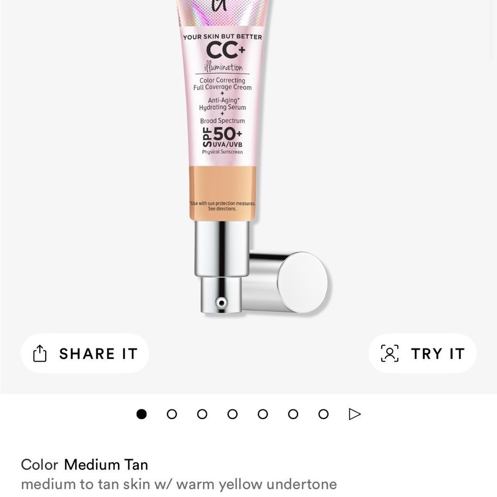 IT Cosmetics Your Skin But Better CC+ Cream - Medium Tan